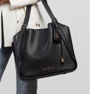 Marc Jacobs Black Pebbled Director Tote